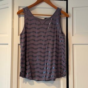 Anthropologie Sequin Tank